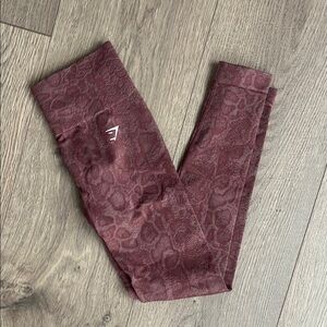Maroon Leggings
